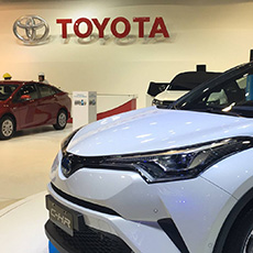 Toyota experiencia interactiva Playbots